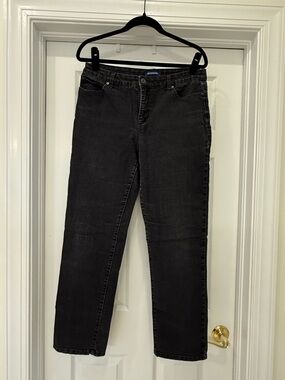 Bandolino Black Straight Leg Jeans